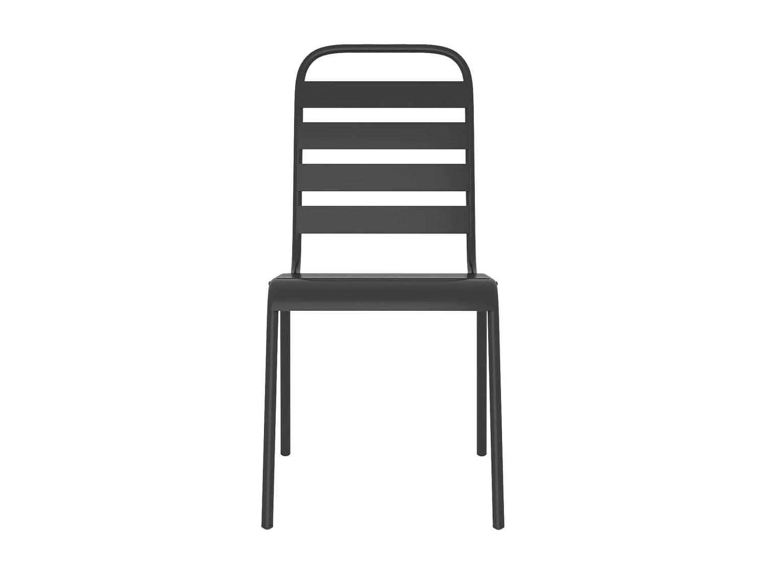 9-delige Tuinset staal antracietkleurig