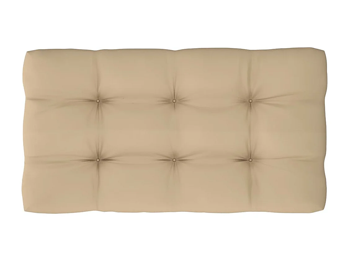 Tweezitsbank pallet met kussens zwart geïmpregneerd grenenhout