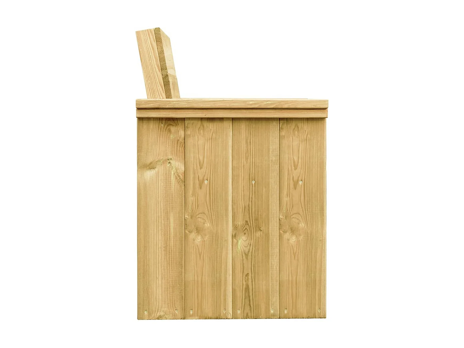 Set Pranzo da Giardino 7pz con Cuscini Legno di Pino Impregnato