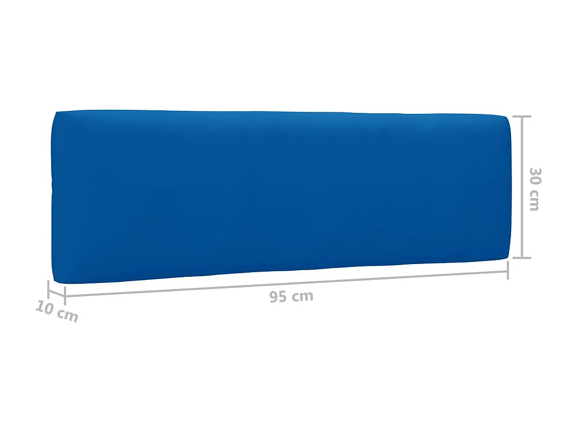 Muebles de palets 6 pzas y cojines madera pino impregnada gris