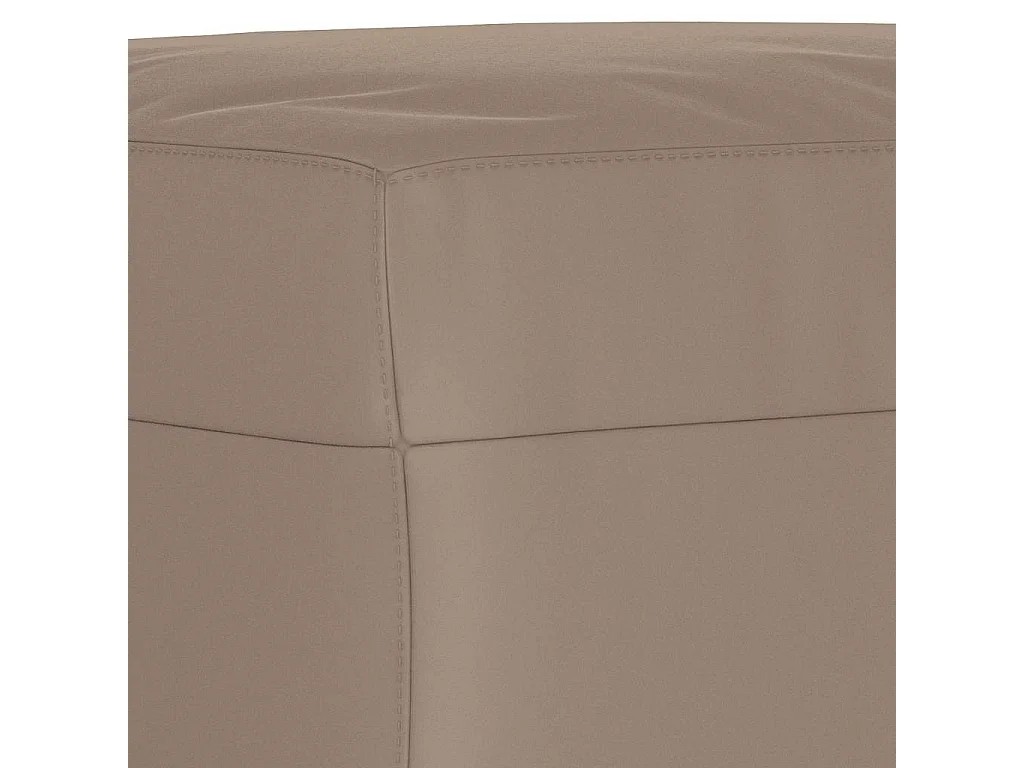 Banc Taupe 70x35x41 cm Tissu microfibre