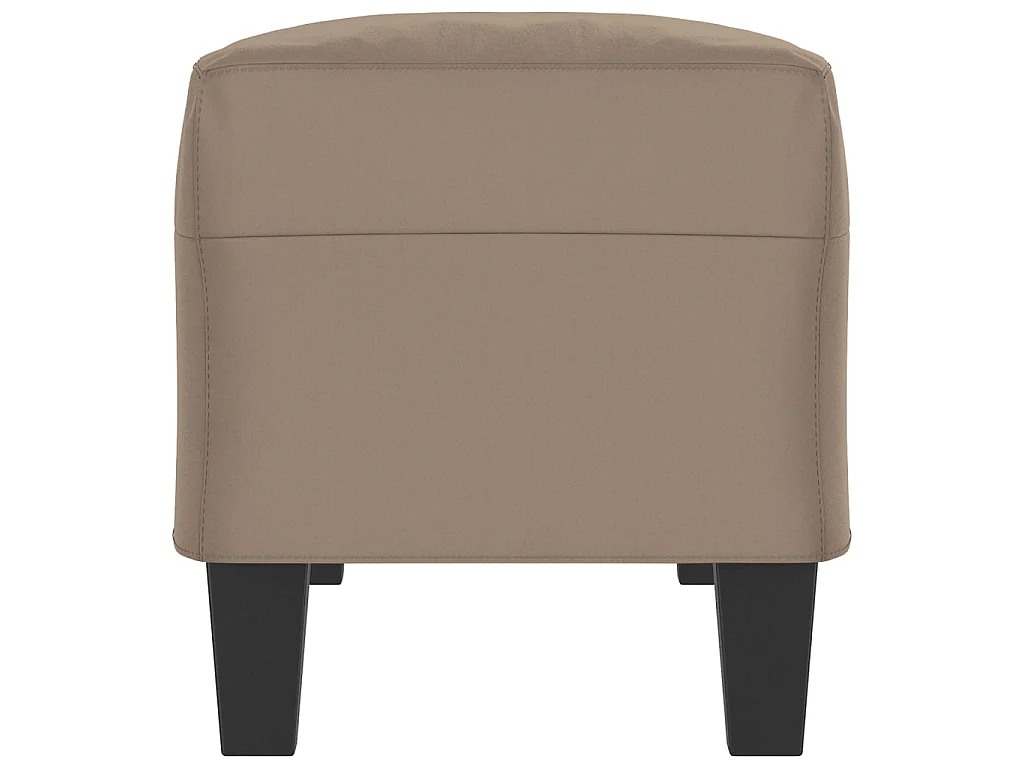 Banc Taupe 100x35x41 cm Tissu microfibre