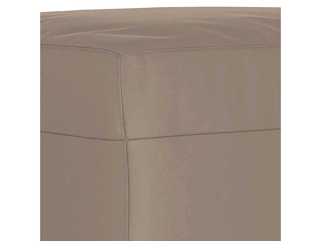 Banc Taupe 100x35x41 cm Tissu microfibre