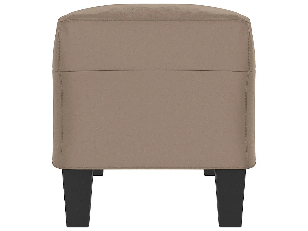 Banc Taupe 100x35x41 cm Tissu microfibre