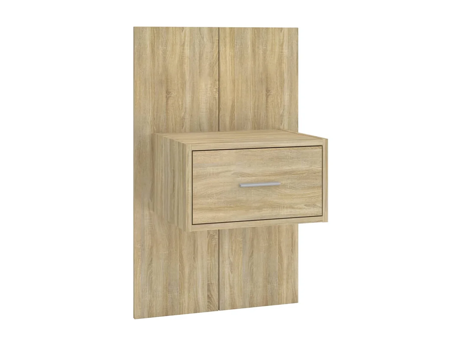 Tête de lit avec armoires Chêne sonoma Bois d'ingénierie