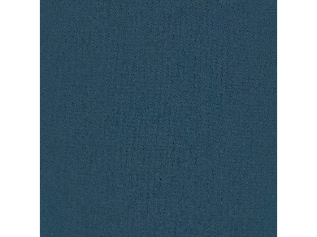 Testiera ad Orecchio Blu Scuro 83x16x118/128 cm in Velluto