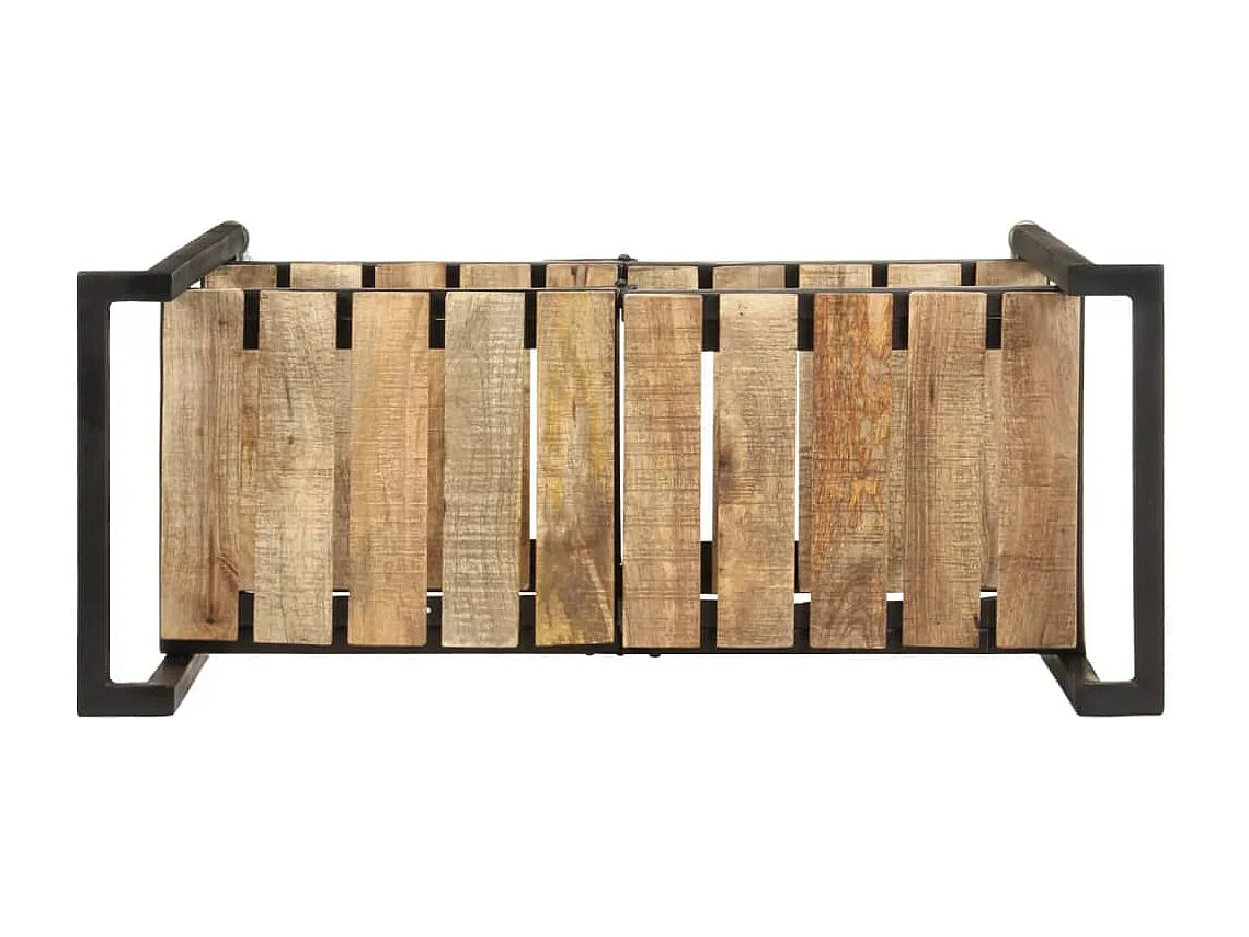 Chariot de cuisine 87x36x81 cm Bois massif de manguier