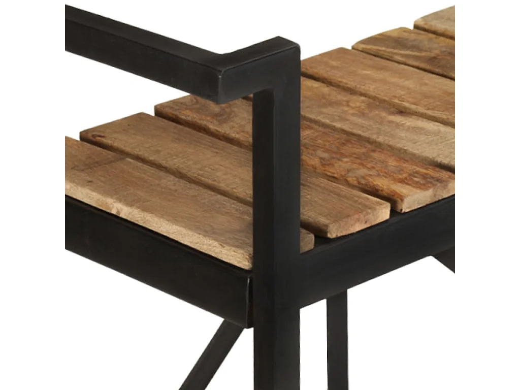 Carrinho de cozinha 87x36x81 cm madeira de mangueira maciça