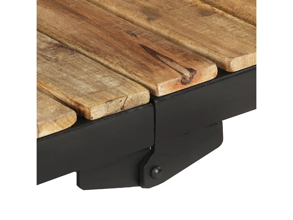 Carrinho de cozinha 87x36x81 cm madeira de mangueira maciça