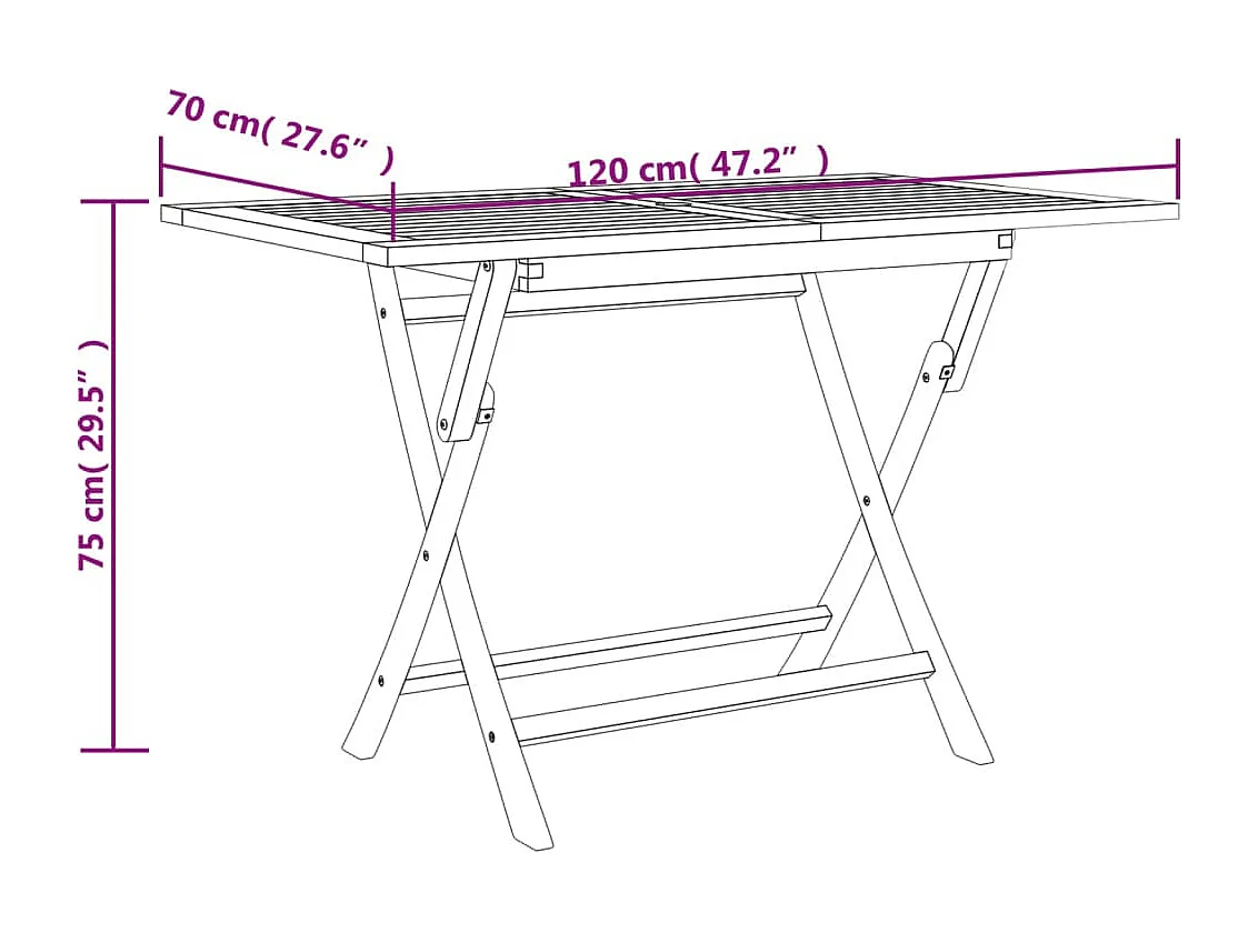 5 pcs conjunto de jantar p/ jardim madeira de teca maciça