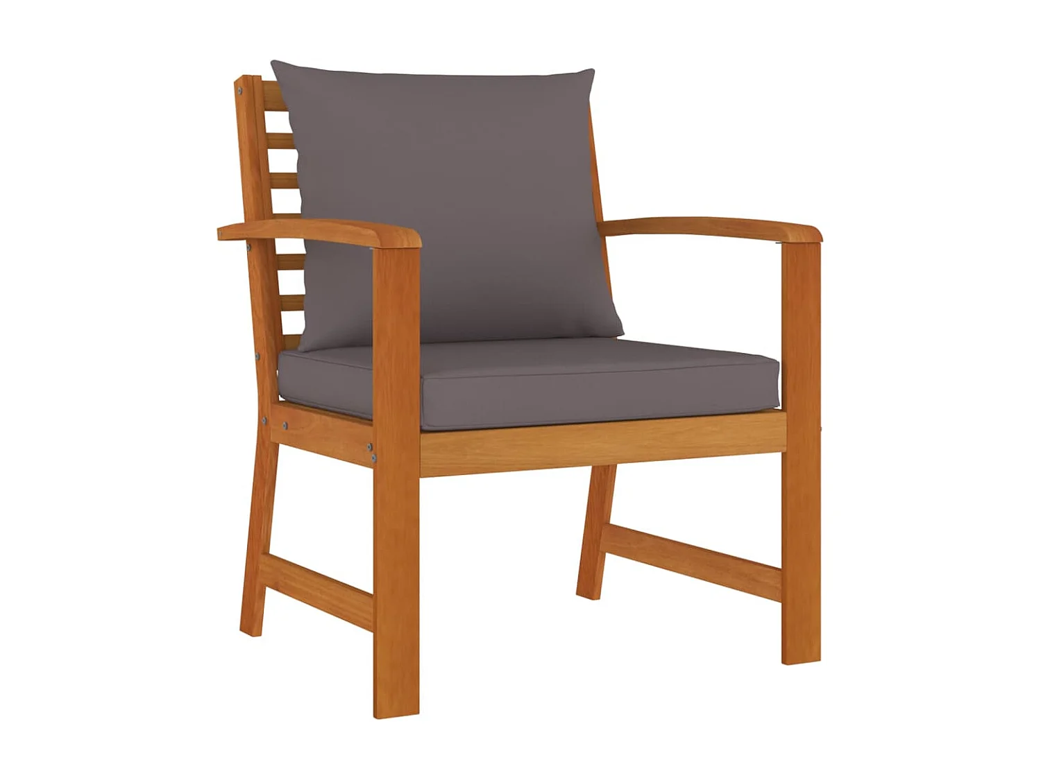 Juego comedor jardín con cojines 9 piezas madera maciza acacia