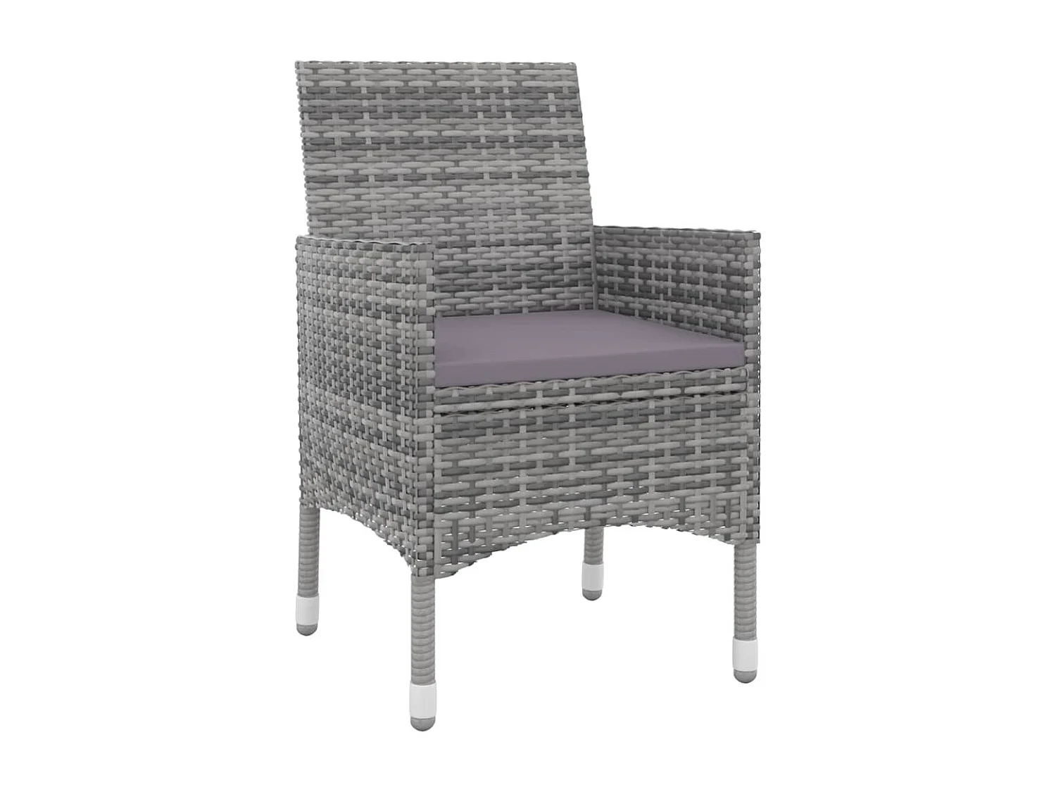 Mobilier à dîner de jardin coussins 5 pcs Résine tressée Verre