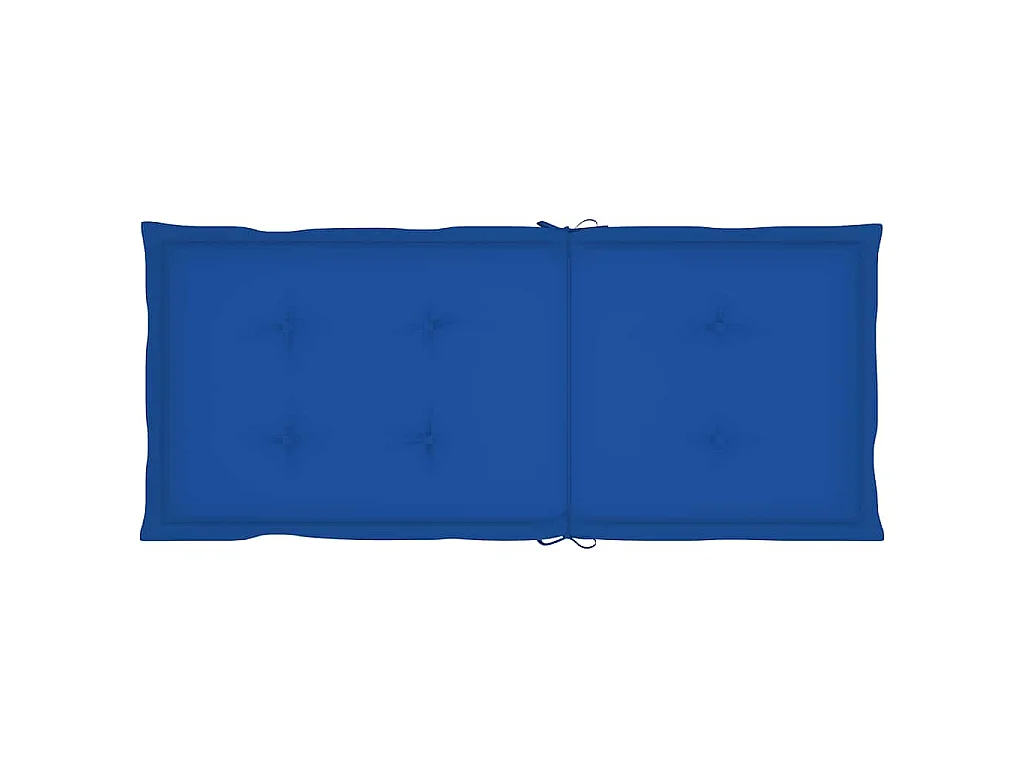 Chaise à bascule avec coussins Gris Bois d'acacia massif