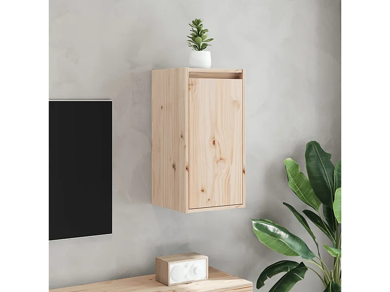Armário de parede 30x30x60 cm madeira de pinho maciça