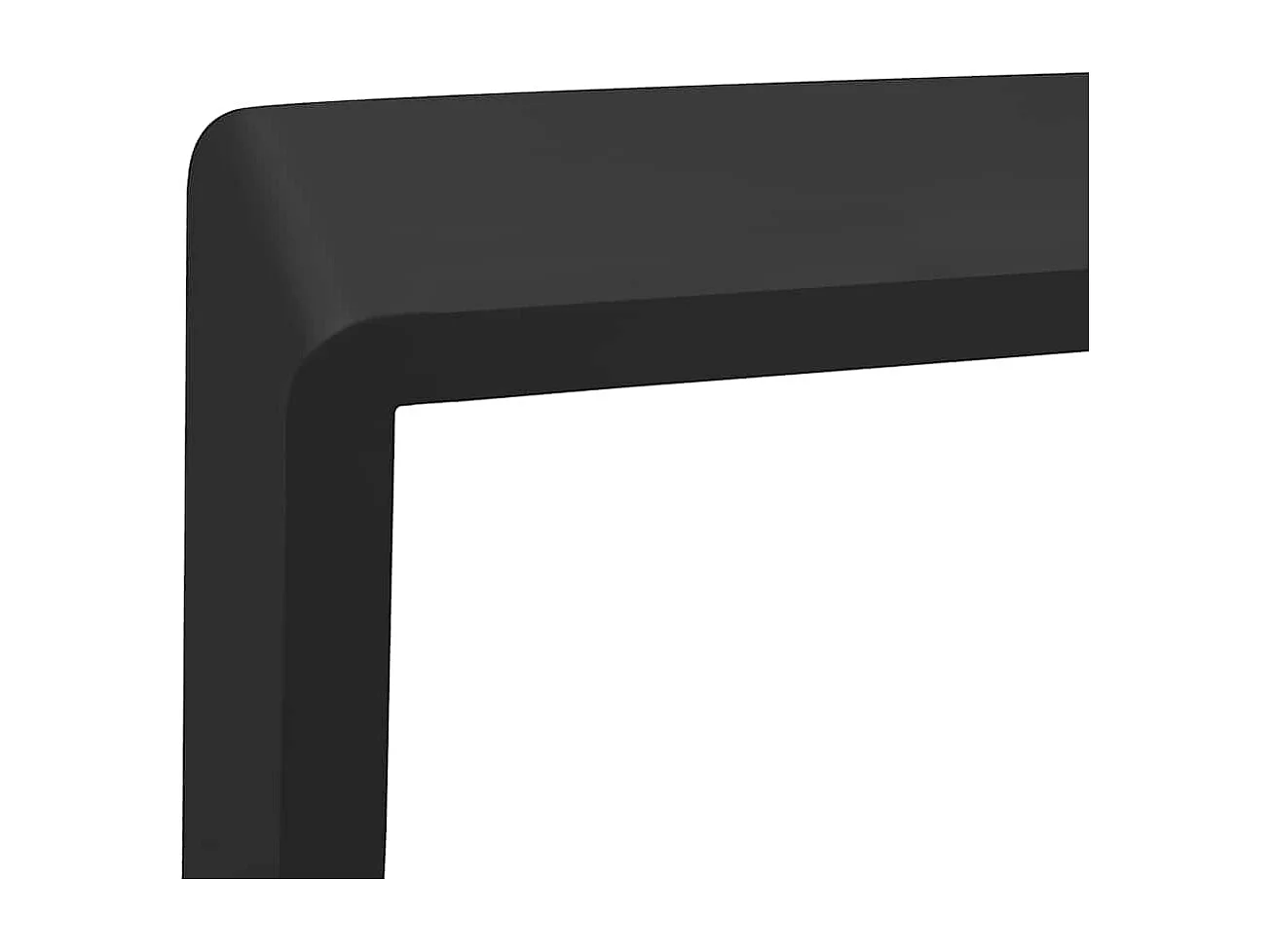 Étagères murales sous forme de cube 3 pcs Noir MDF