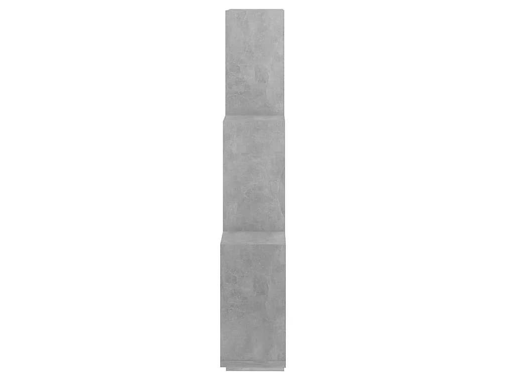 Würfelregal Betongrau 78x15x93 cm Holzwerkstoff