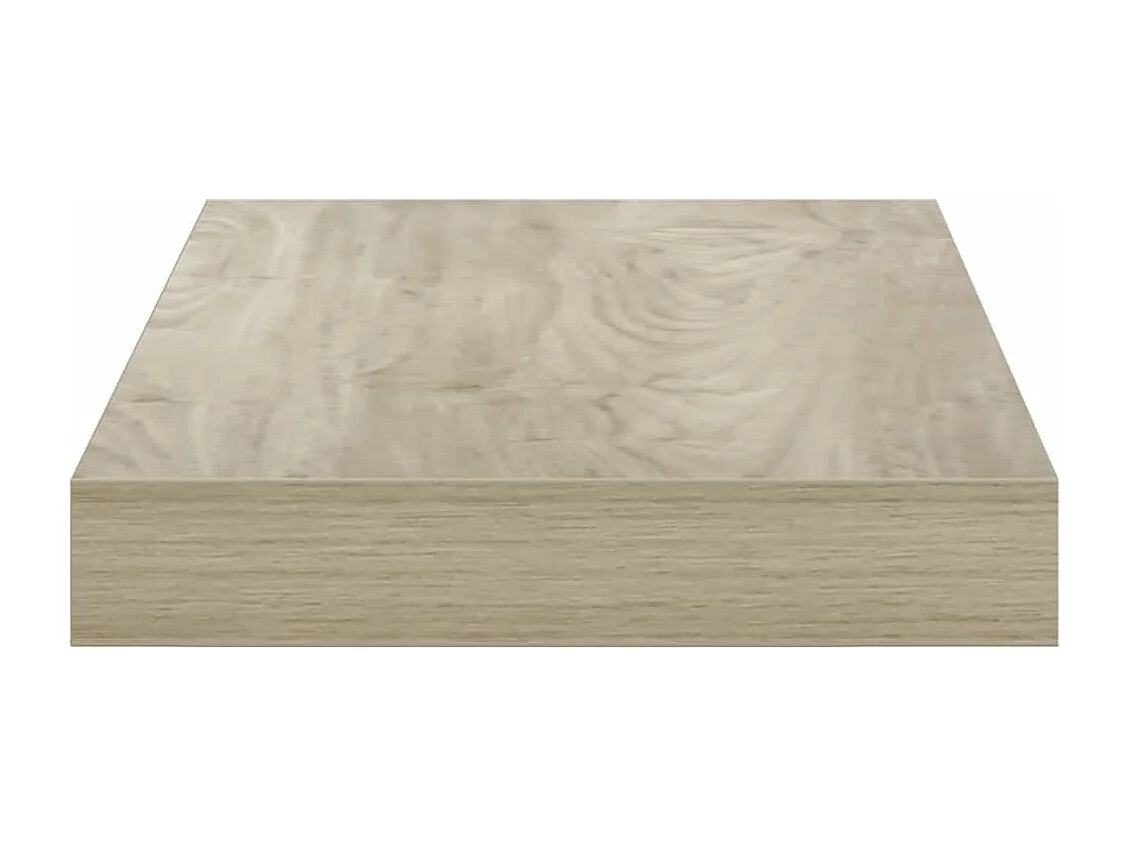 Étagère murale flottante chêne 40x23x3,8 cm MDF