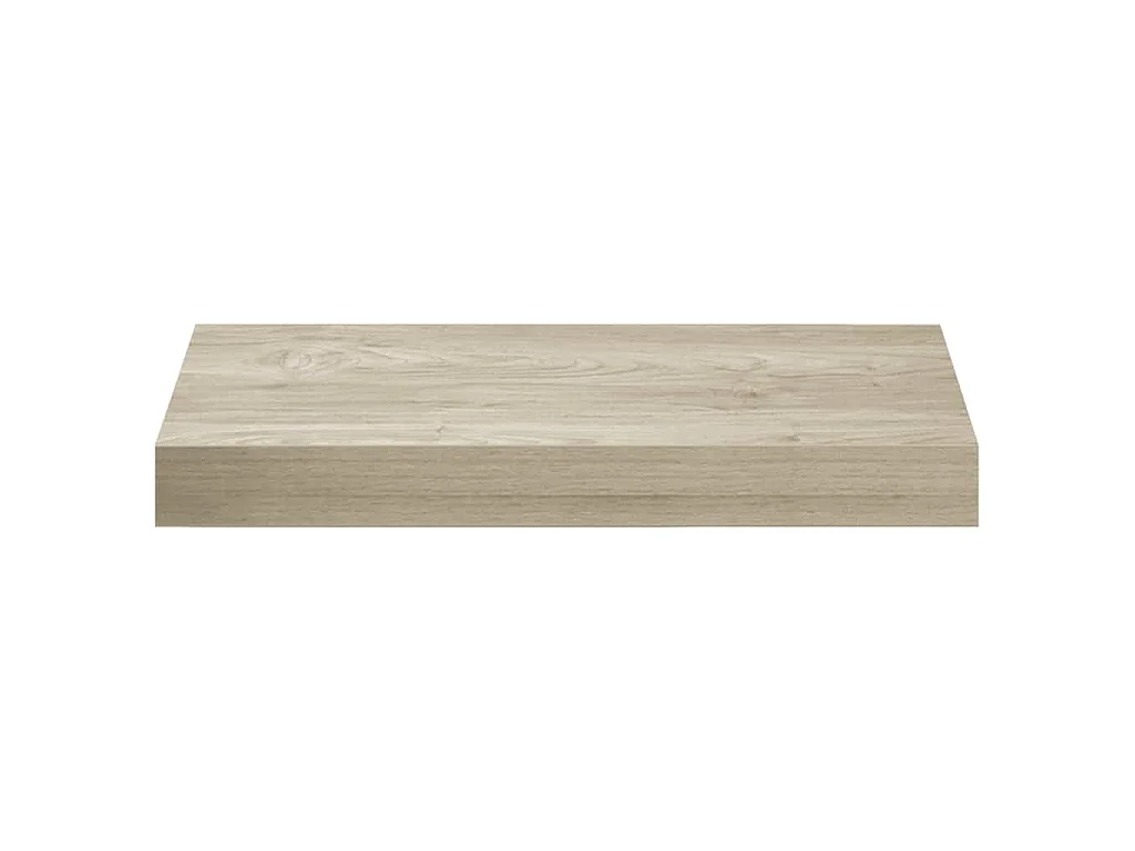 Schwebendes Wandregal Eichefarben 40x23x3,8 cm MDF