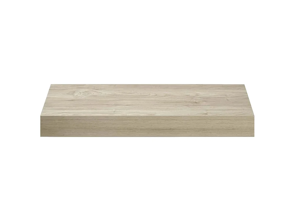 Étagère murale flottante chêne 40x23,5x3,8 cm MDF