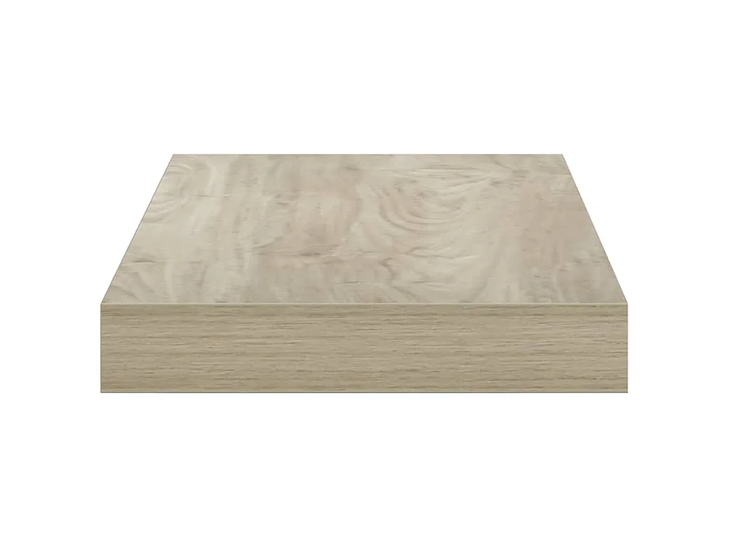 Étagère murale flottante chêne 40x23,5x3,8 cm MDF