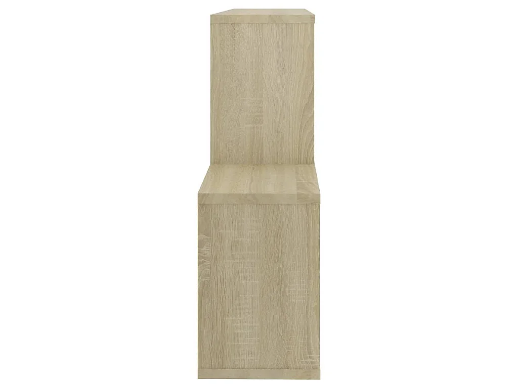 Wandregal Sonoma-Eiche 100x18x53 cm Holzwerkstoff