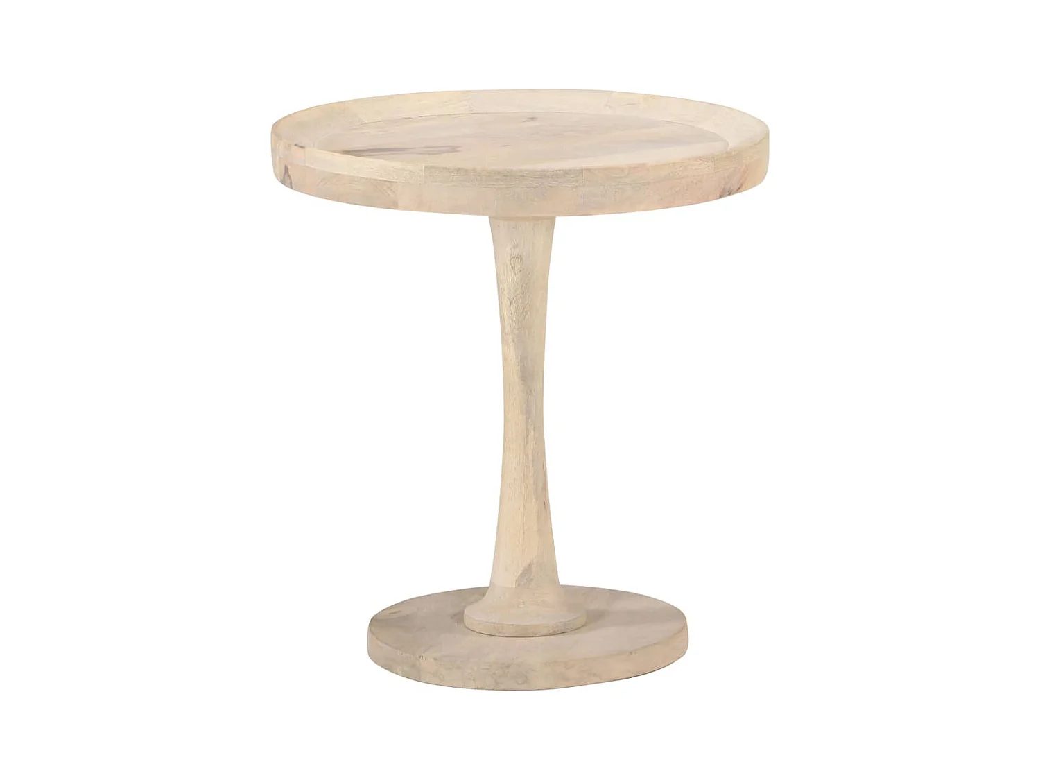 Table d'appoint Ø50x55 cm Bois de manguier massif