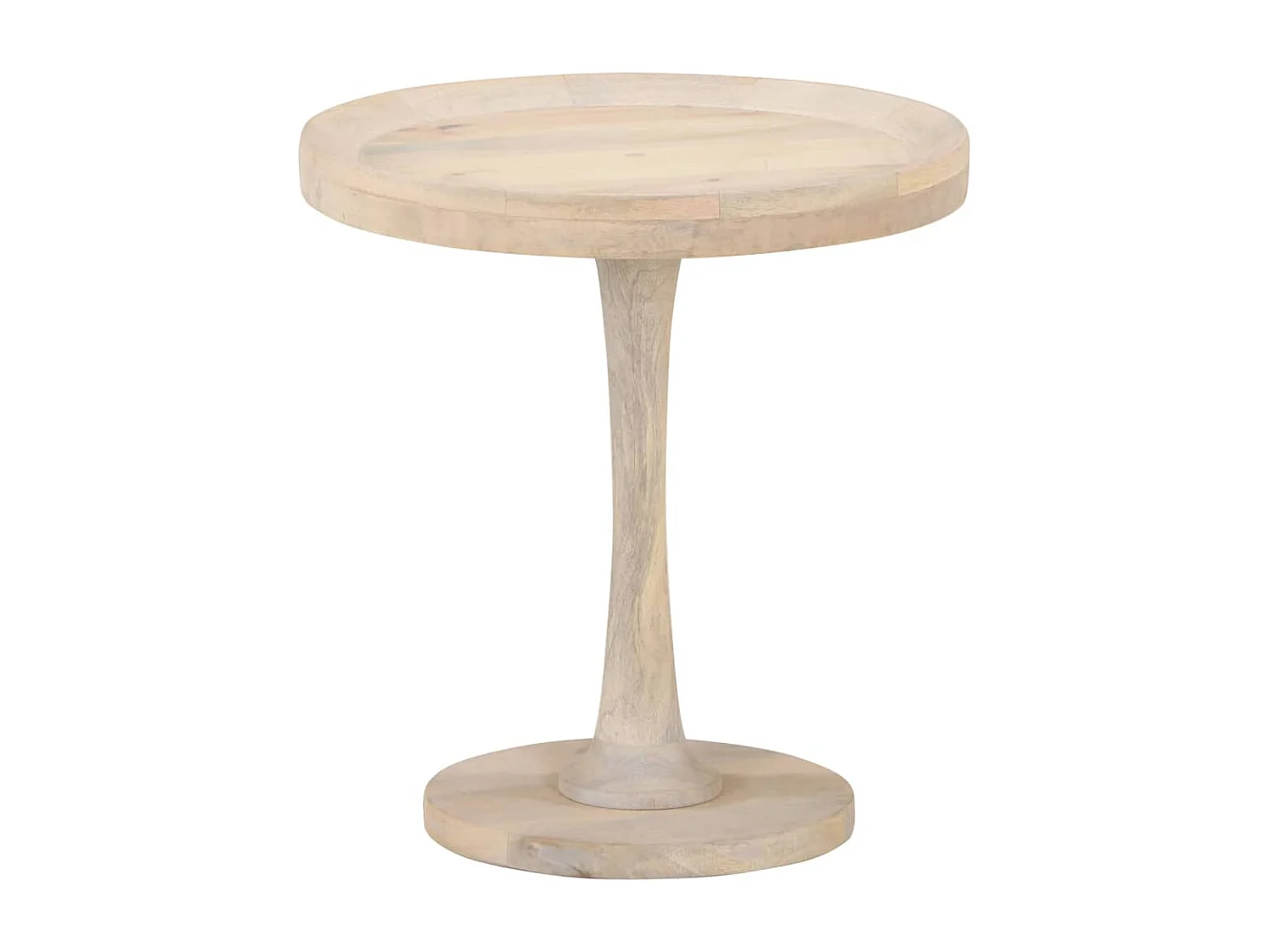 Table d'appoint Ø50x55 cm Bois de manguier massif