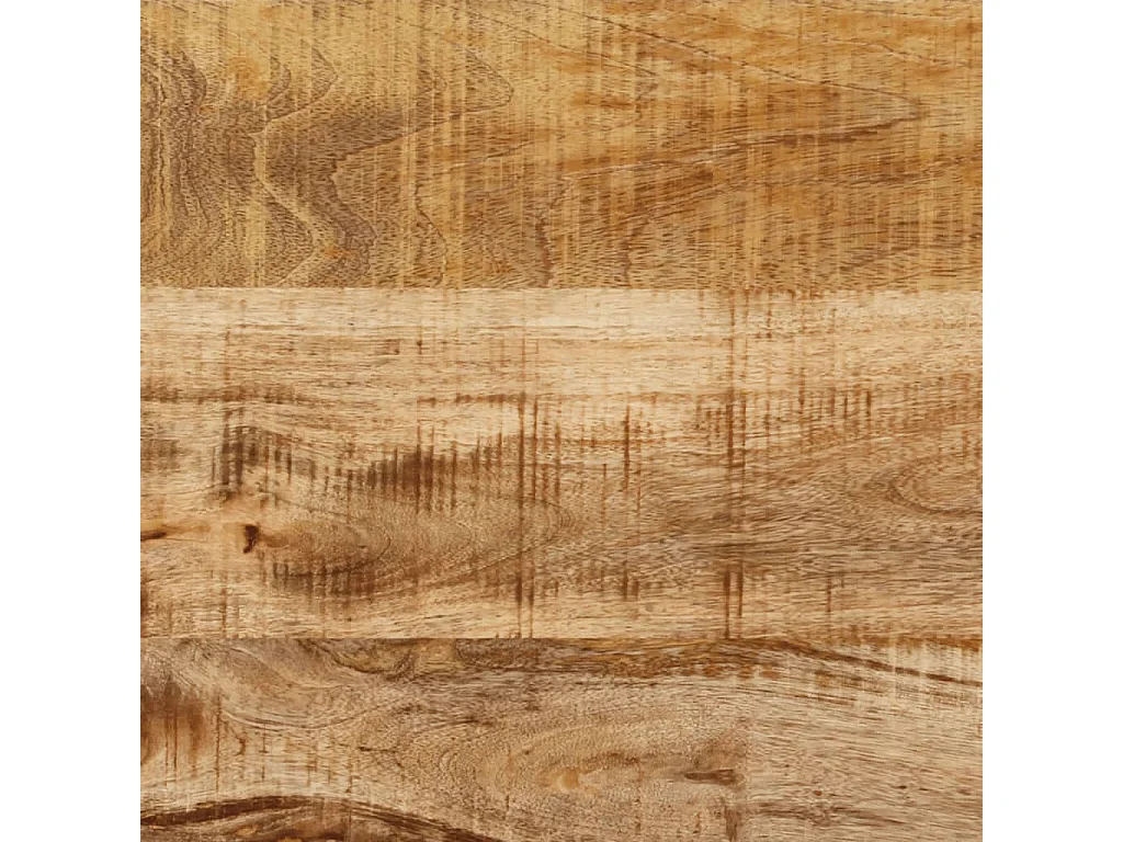 Wandtafel 110x35x76 cm massief ruw mangohout
