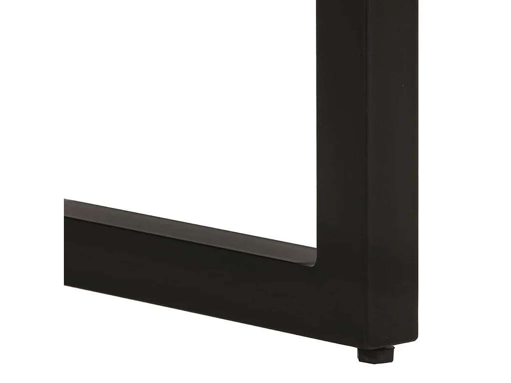 Konsolentisch 110x35x76 cm Massives Rohholz Mango