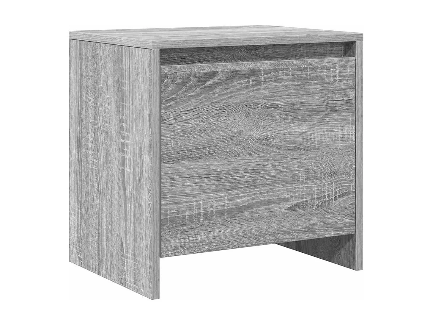 Table de chevet Sonoma gris 45x34x44,5 cm bois d'ingénierie