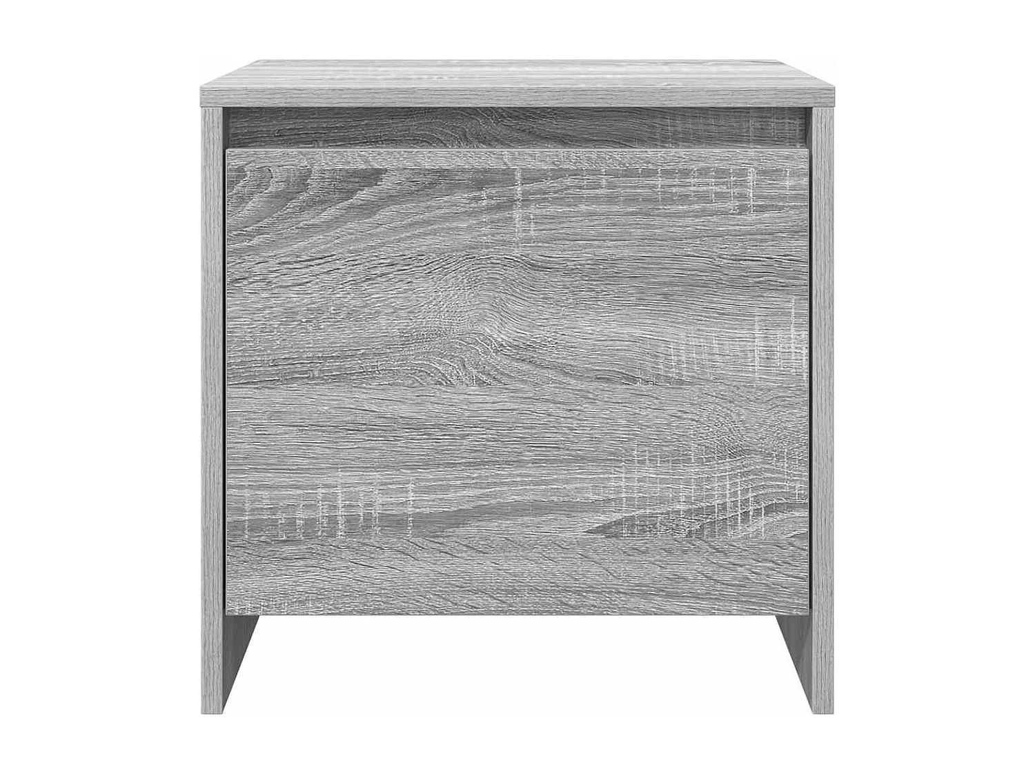 Table de chevet Sonoma gris 45x34x44,5 cm bois d'ingénierie