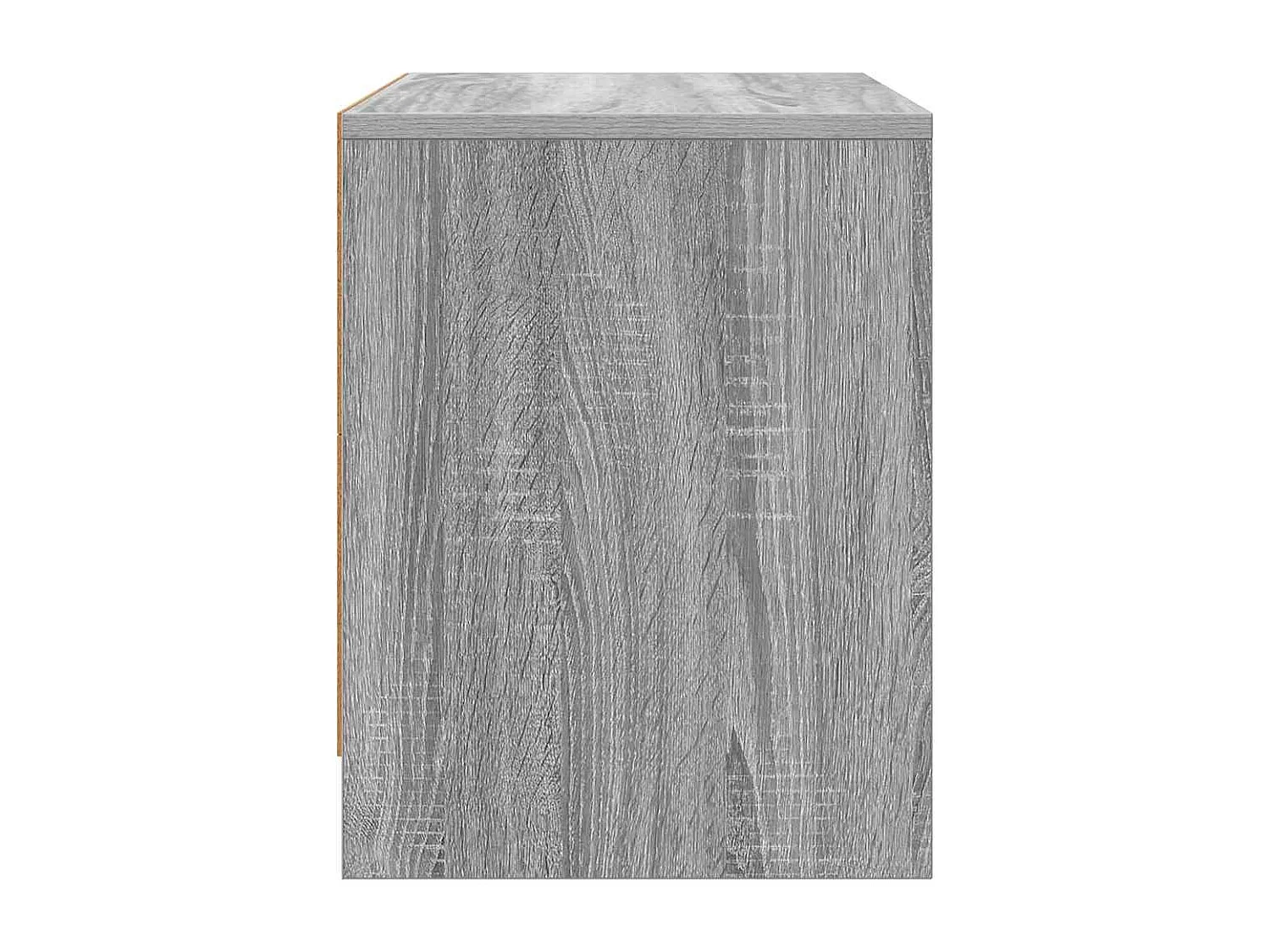 Table de chevet Sonoma gris 45x34x44,5 cm bois d'ingénierie
