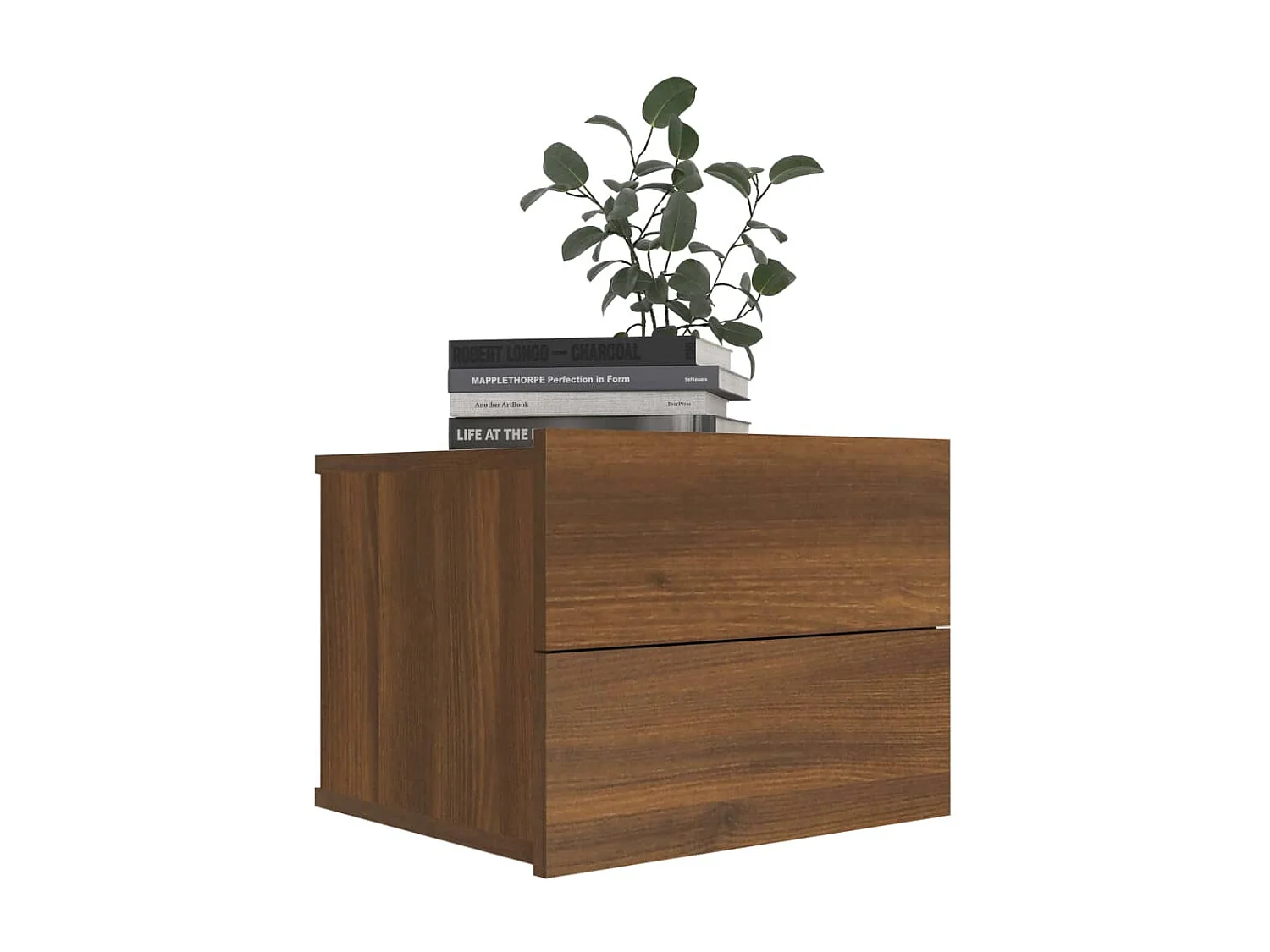 Tables de chevet 2pcs Chêne marron 40x30x30cm Bois d'ingénierie