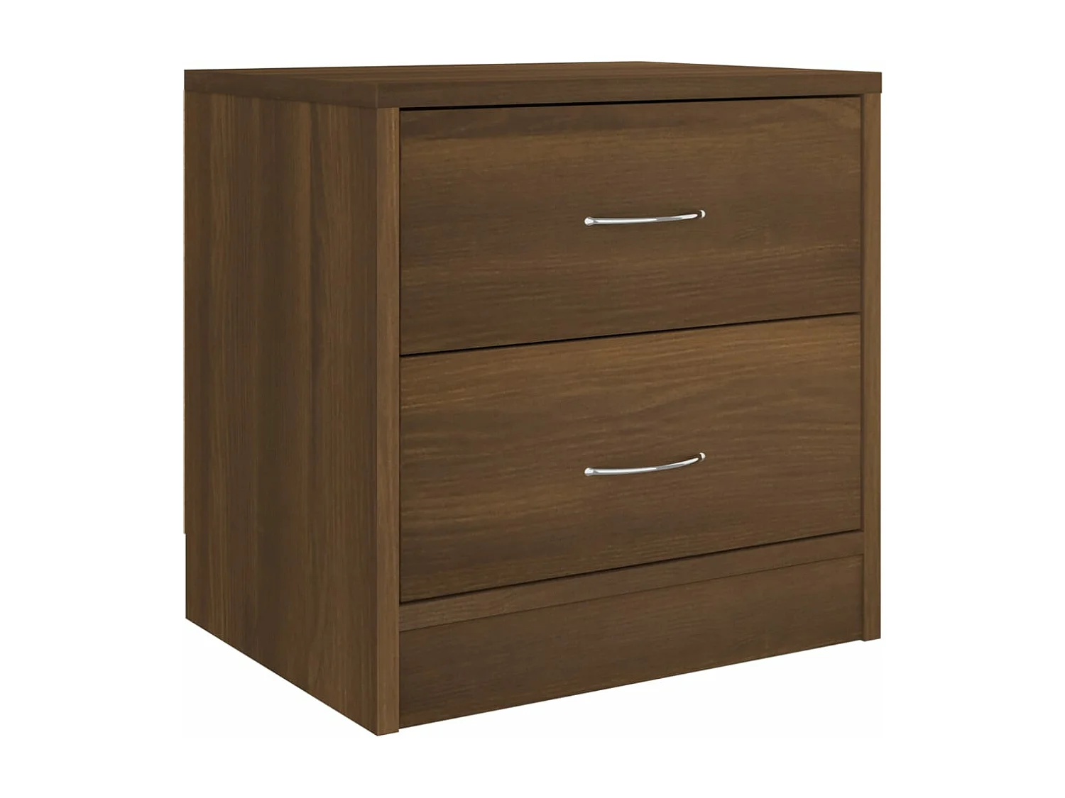 Nachttisch Braun Eichen-Optik 40x30x40 cm Holzwerkstoff