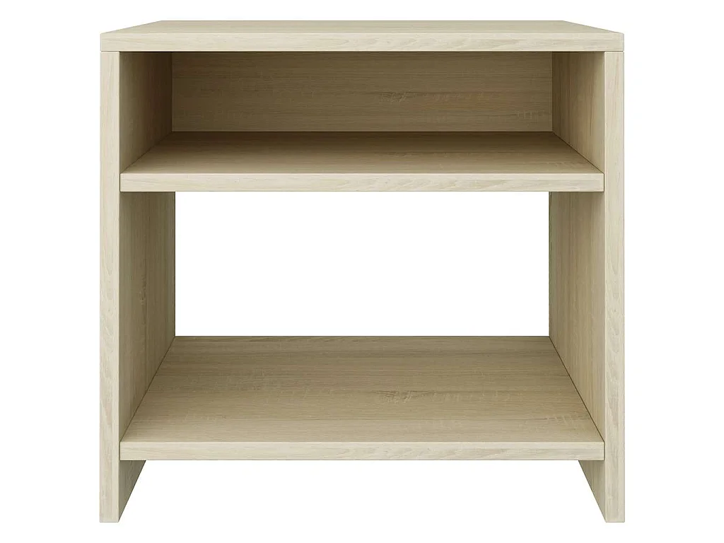 Nachttische 2 Stk. Sonoma Eiche 40x30x40 cm Holzwerkstoff