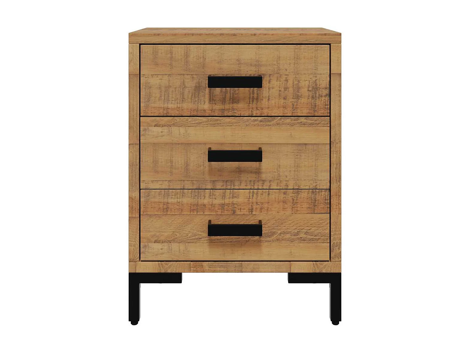 Tables de chevet 2 pcs 40x30x55 cm Bois de pin massif