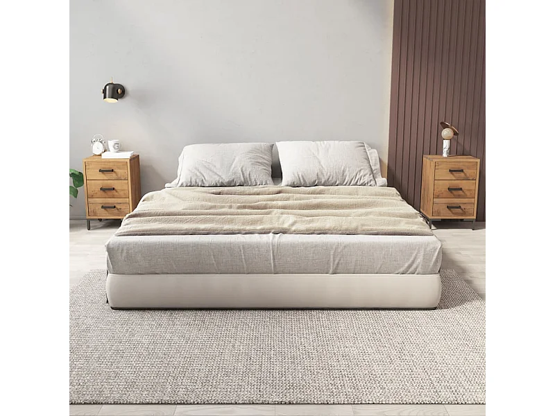 Comodini 2 pz 40x30x55 cm in Legno Massello di Pino