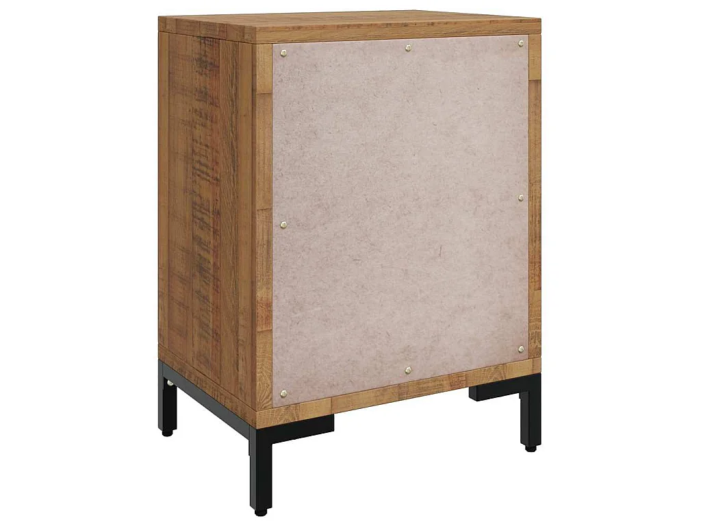 Nachttisch Braun 40x30x55 cm Massivholz Kiefer