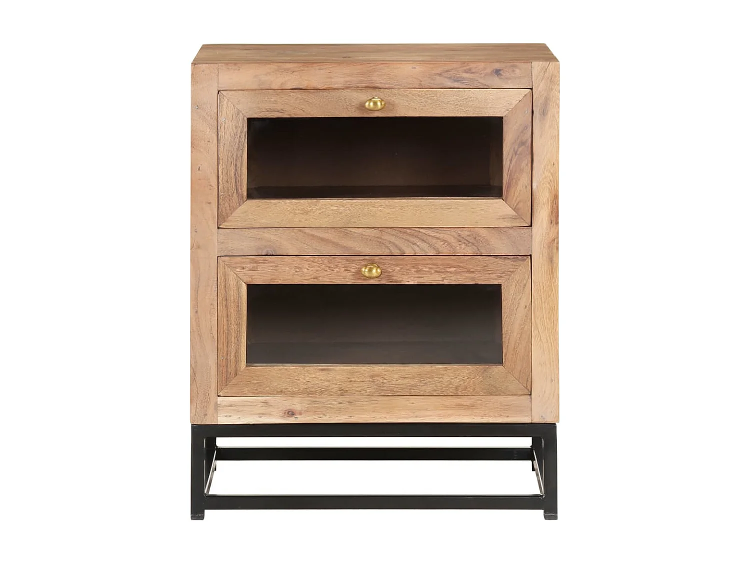 Table de chevet 40x30x50 cm Bois d'acacia massif