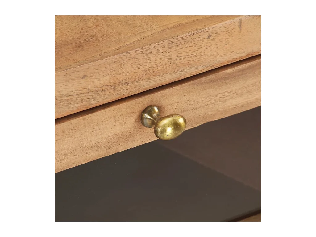 Table de chevet 40x30x50 cm Bois d'acacia massif