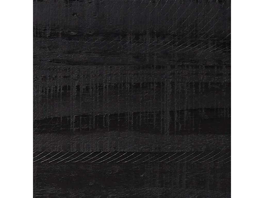 Table de chevet Noir 36x30x45 cm Bois de pin massif