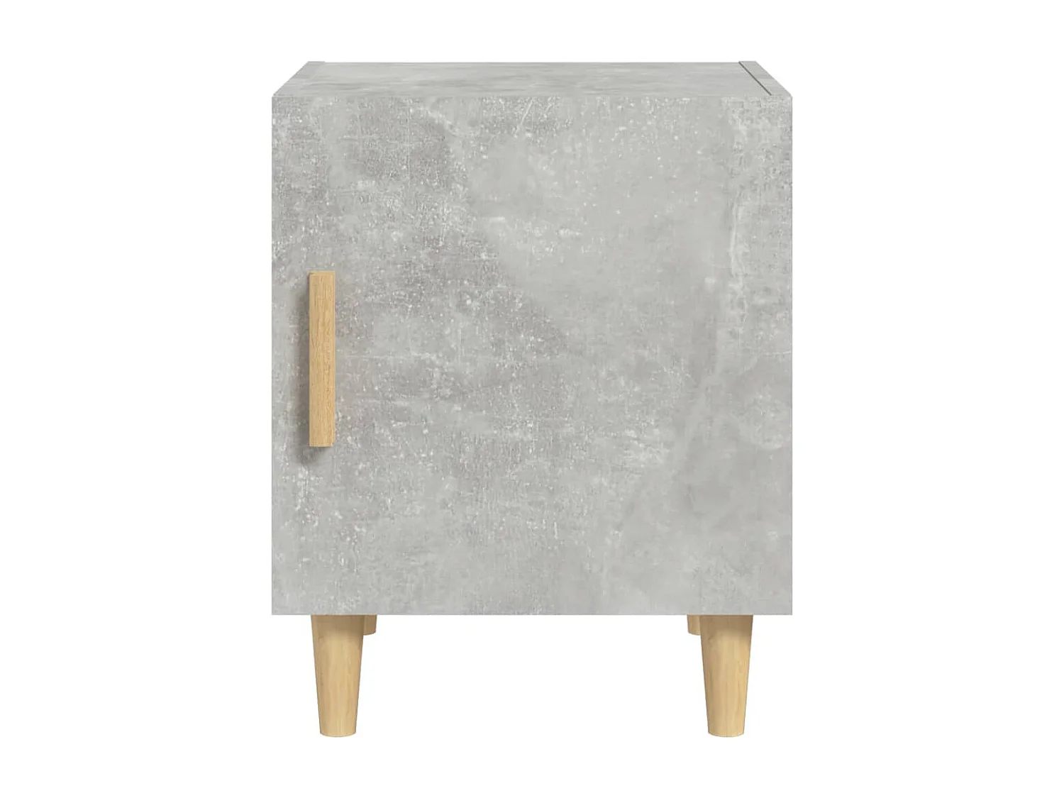 Tables de chevet 2 pcs Gris béton Bois d'ingénierie