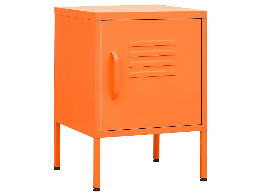 Table de chevet Rose 35x35x51 cm Acier