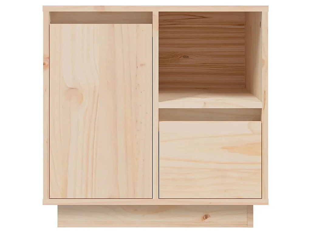 Table de chevet 50x34x50 cm Bois de pin massif