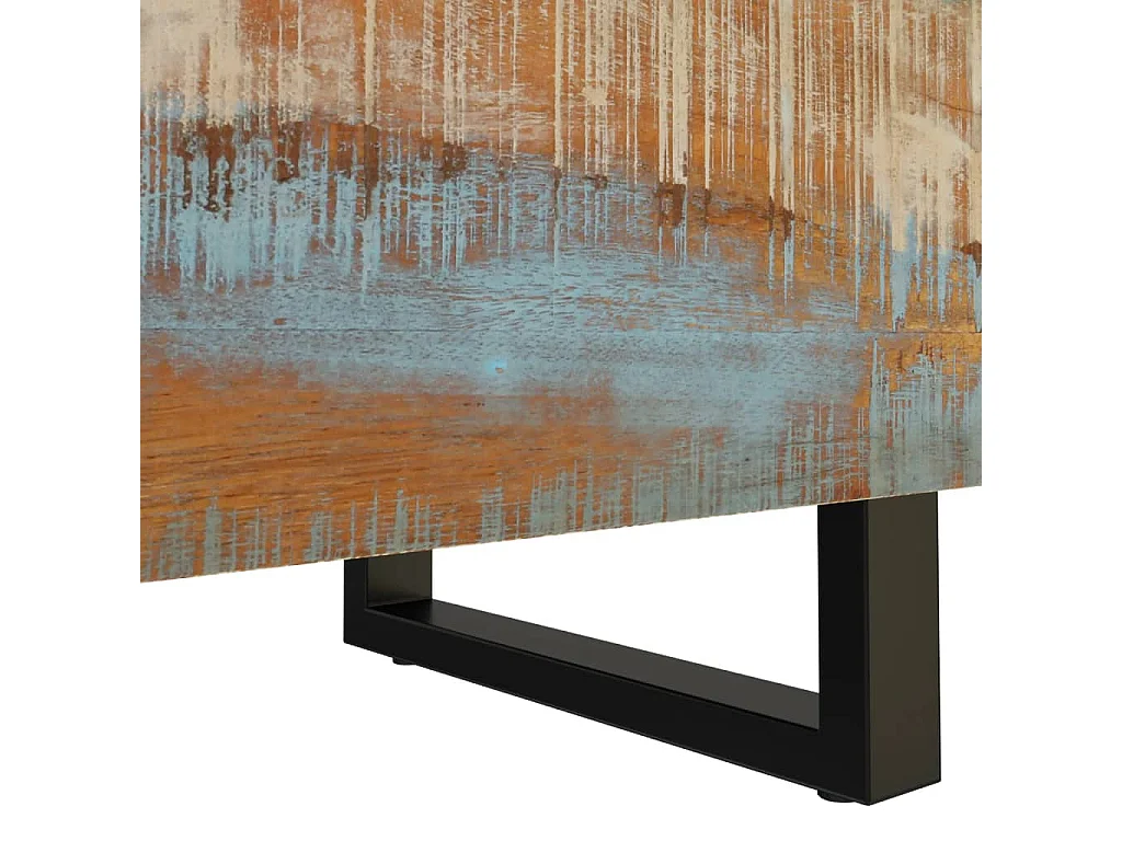 Nachtkastje 40x33x46 cm massief gerecycled hout