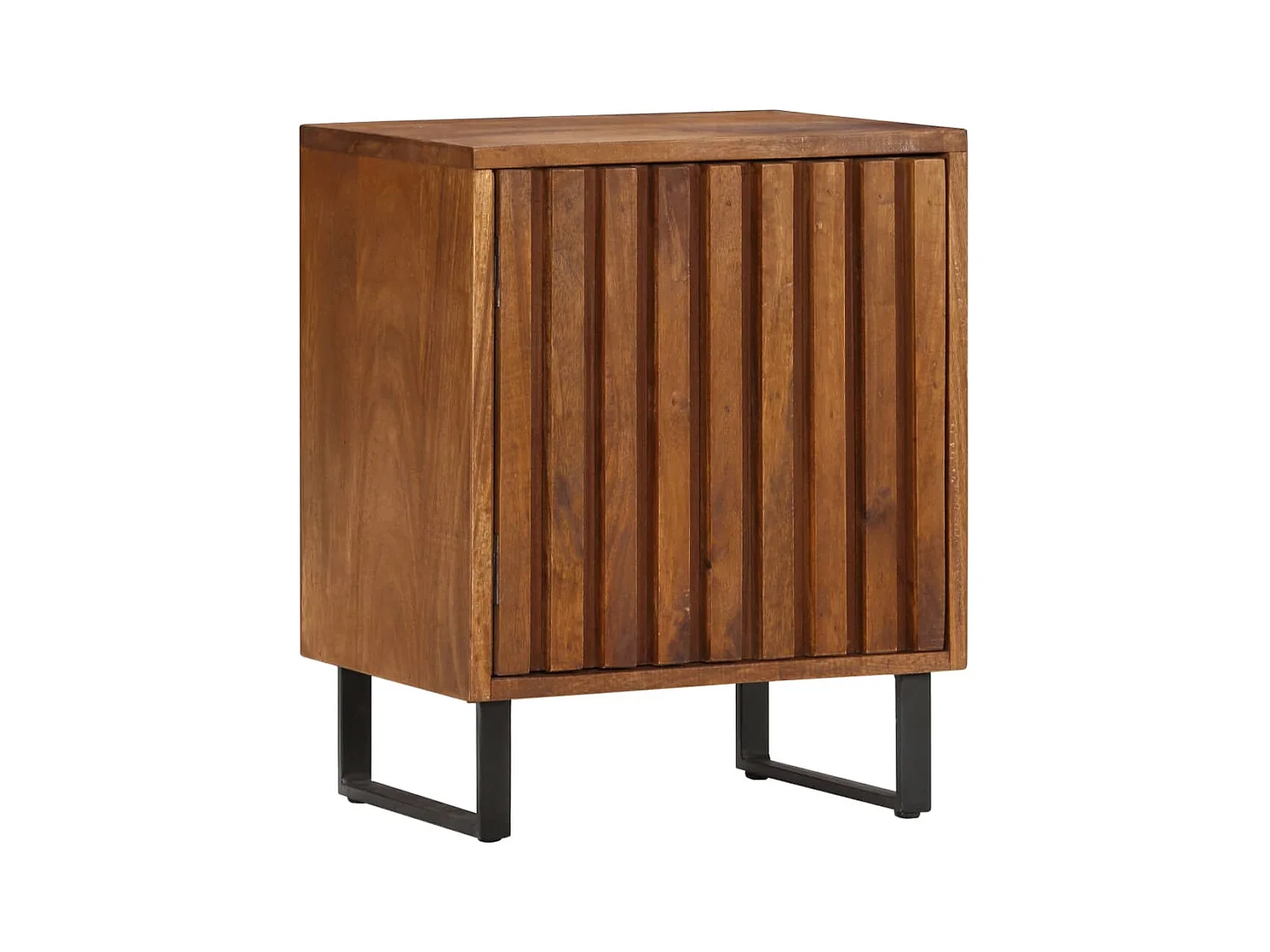 Table de chevet 40x30x50 cm Bois de manguier massif