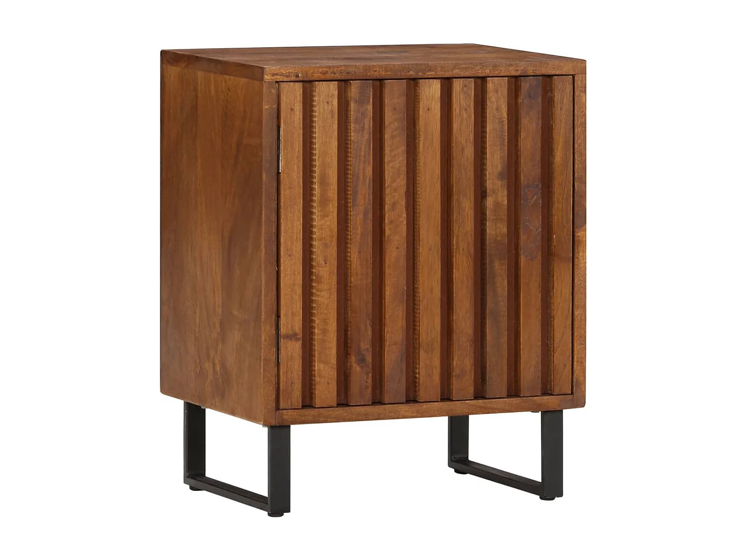 Nachttisch 40x30x50 cm Massivholz Mango