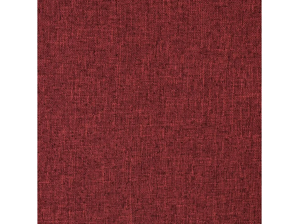 Chaise de sol pivotante Rouge bordeaux Tissu