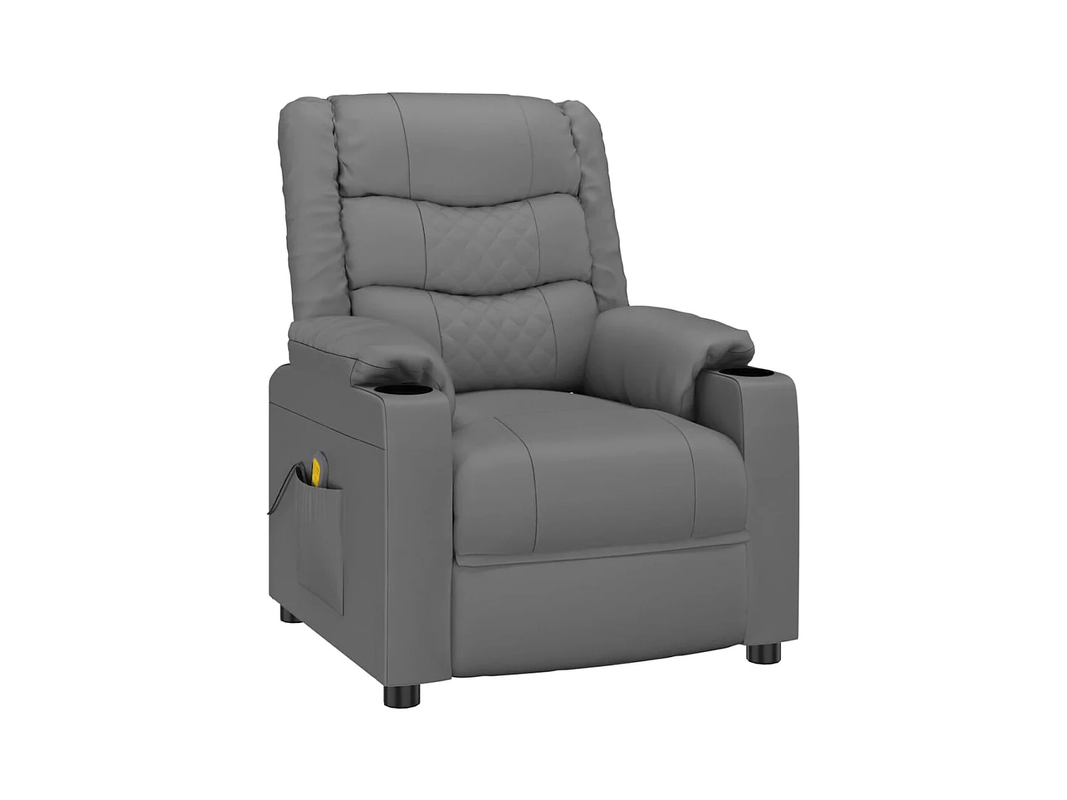 Fauteuil de massage Gris Similicuir