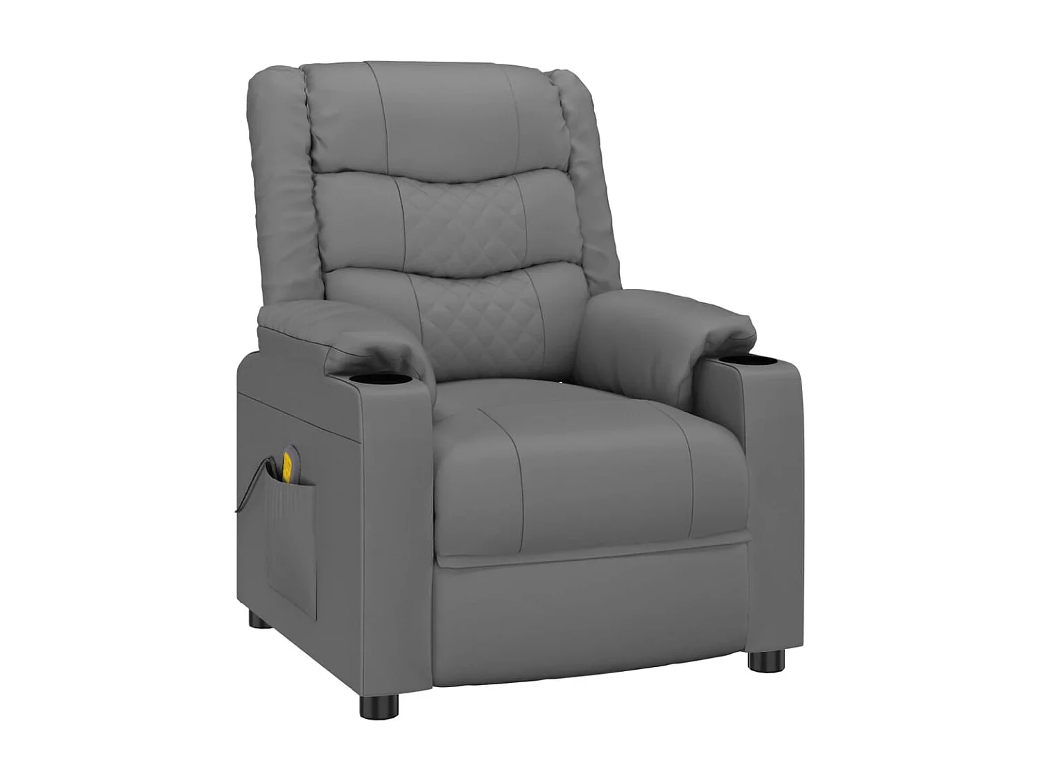 Fauteuil de massage Gris Similicuir